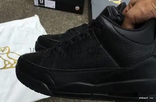 3 black Air Authentic OVO All Jordan 0523